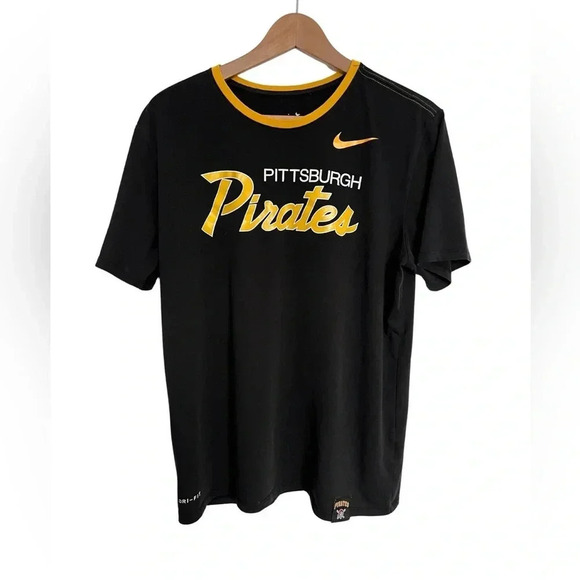 Nike Other - Nike Black Pittsburgh Pirates Shirt